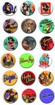Dc Buttons Bombshells Buttons