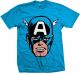 Cap America T-Shirt Big Head-L