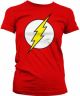 Flash T-Shirt Girlie Logo Girlie-S-Red