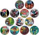 Marvel Buttons Marvel 80th-Covers
