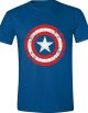 Cap America T-Shirt Cracked Shield-S