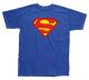 Superman T-Shirt Logo L-Blue