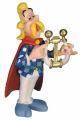 Asterix Figure Troubadix Harfe