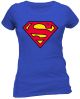 Superman T-Shirt Gir Logo Girlie-L